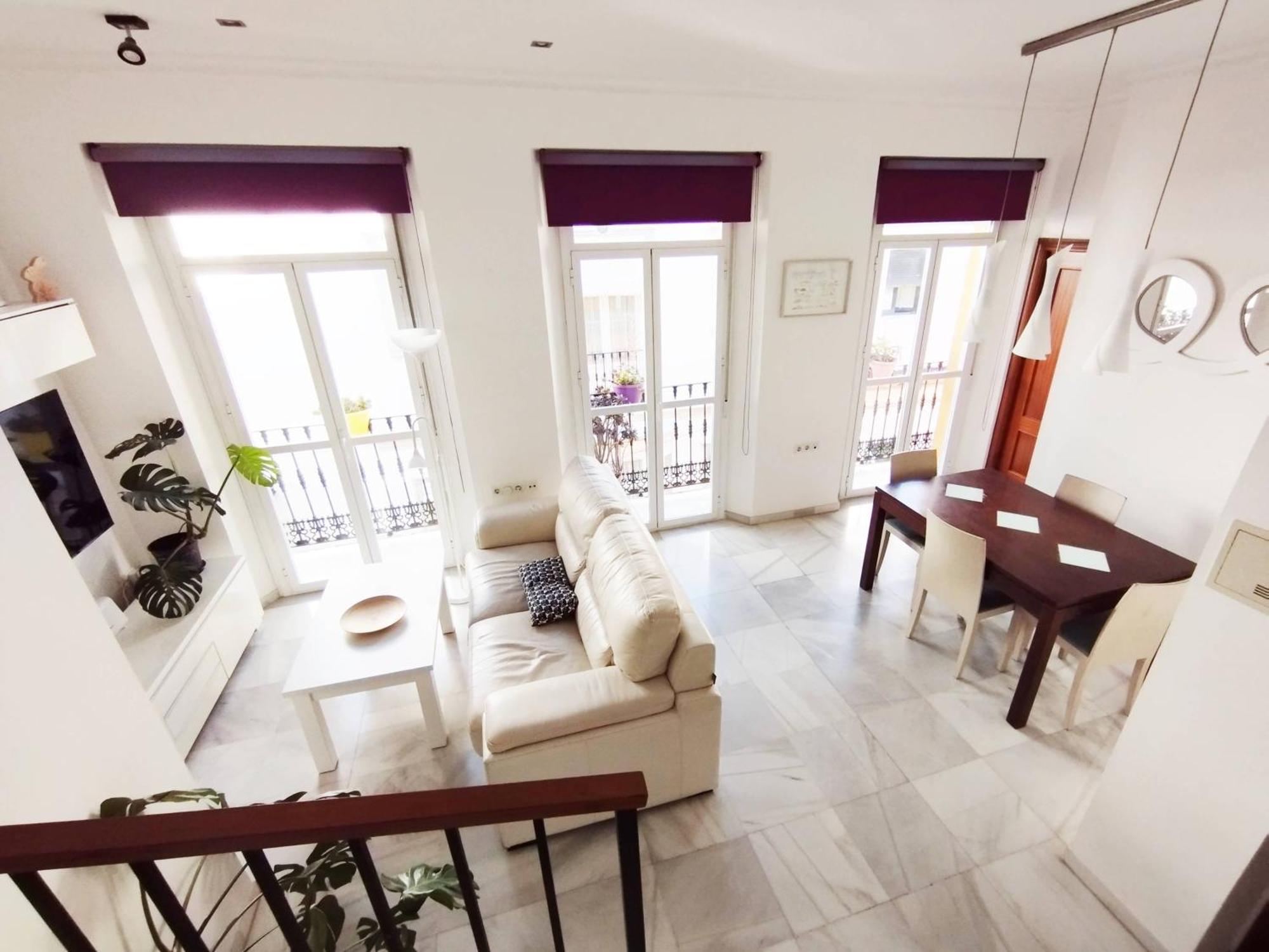 Апартаменты Casa Gavidia - Duplex With Panoramic View Севилья Экстерьер фото